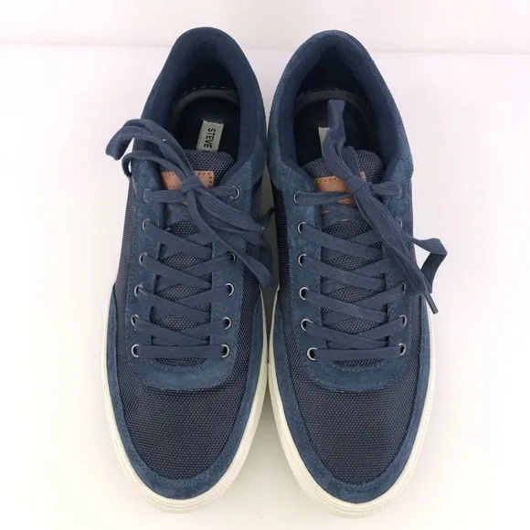 Steve Madden Fierce Navy Sneaker Shoes Size 11