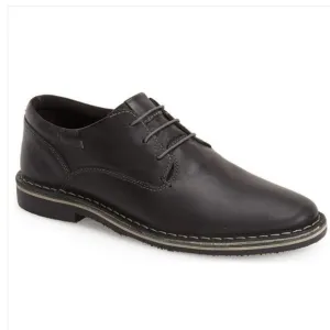 STEVE MADDEN Men's Black Leather Oxford Dress Shoes