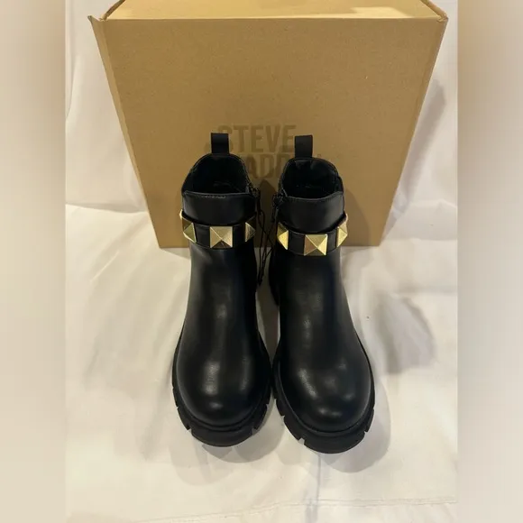Steve MaddenBig Girls JSUGARR Zipper Closure Boots