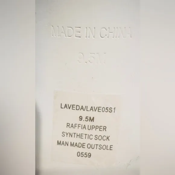 Steve MaddenWomen's Laveda Raffia Block-HeelSandals Size 9.5M Color Natural