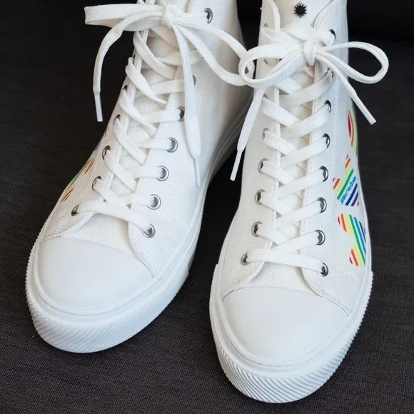 Stuart Weitzman Limited Edition Ollie Bootie Heart Sneakers June 2021