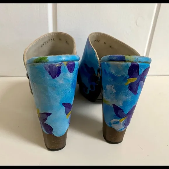 Stuart Weitzman Sequoia Platform Clogs Sz 6.5, Box