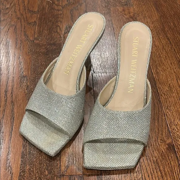 Stuart Weitzman Silver Women's Heels