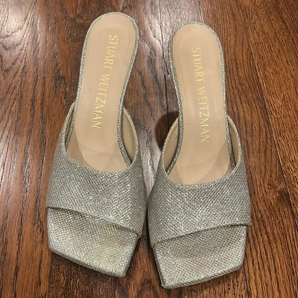 Stuart Weitzman Silver Women's Heels