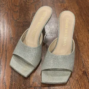 Stuart Weitzman Silver Women's Heels