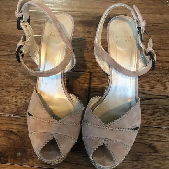 Stuart Weitzman ... Swede high sandal