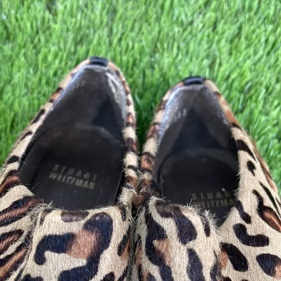 Stuart Weitzman Leopard Calf Hair Shootie