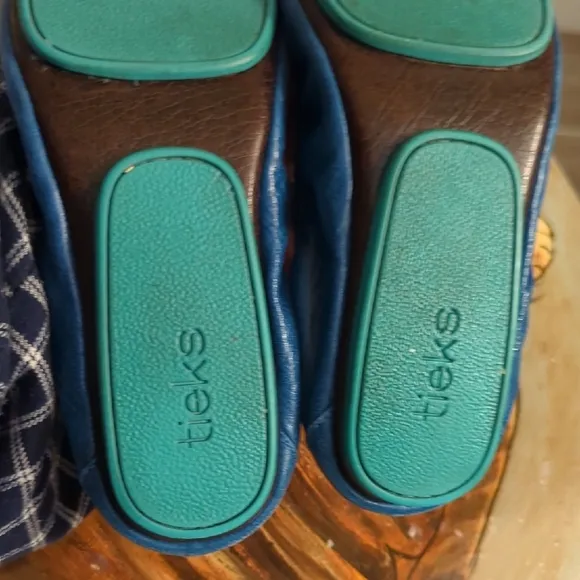 Stylish Blue Flats by Rieker