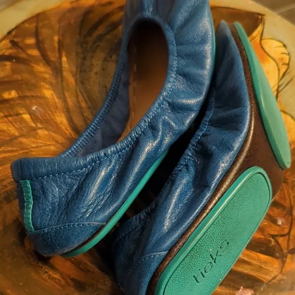 Stylish Blue Flats by Rieker