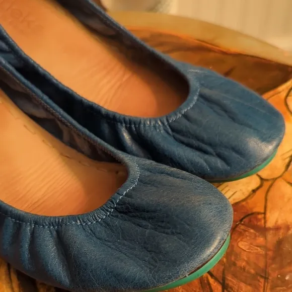 Stylish Blue Flats by Rieker
