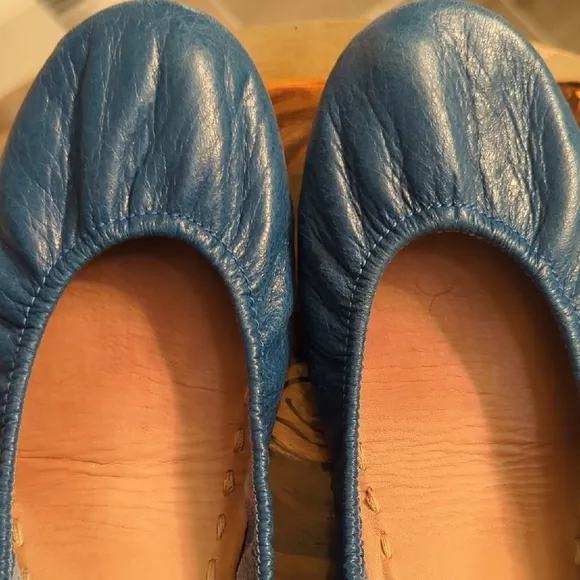 Stylish Blue Flats by Rieker