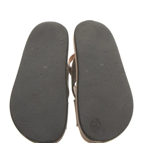 Stylish Brown and Tan Women's Sandals