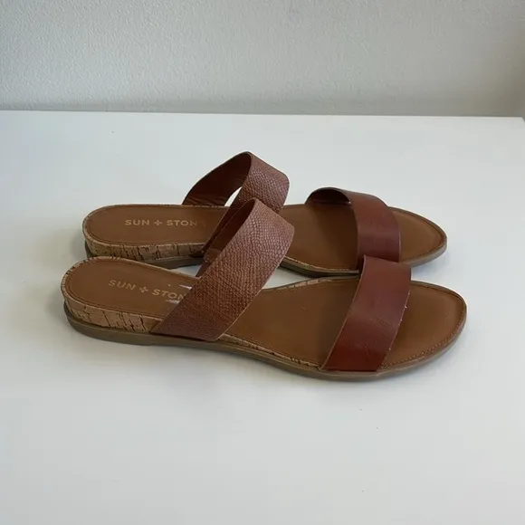 Sun Stone Eastenp Brown Sandals