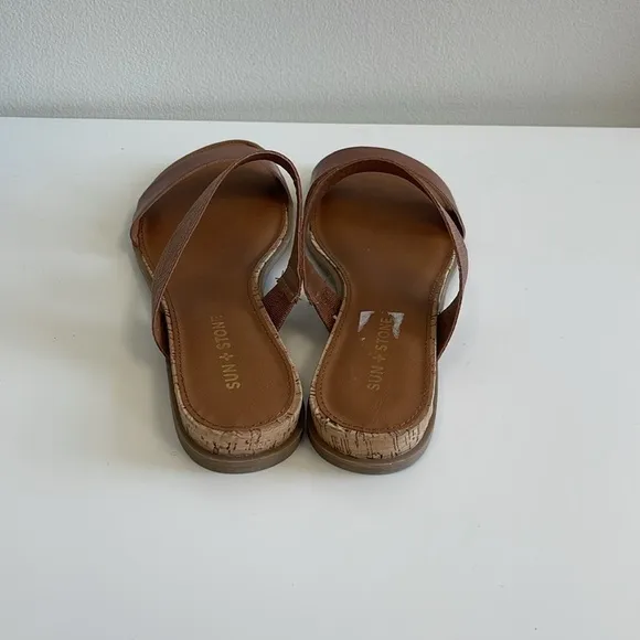 Sun Stone Eastenp Brown Sandals