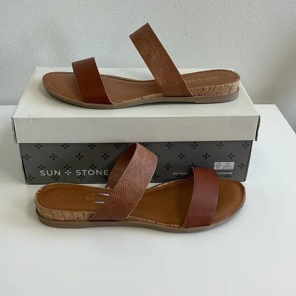 Sun Stone Eastenp Brown Sandals
