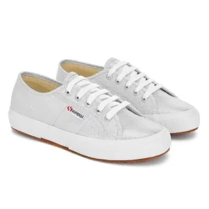 Superga Unisex Adult 2750 Lamew Metallic Sneakers / Grey Silver