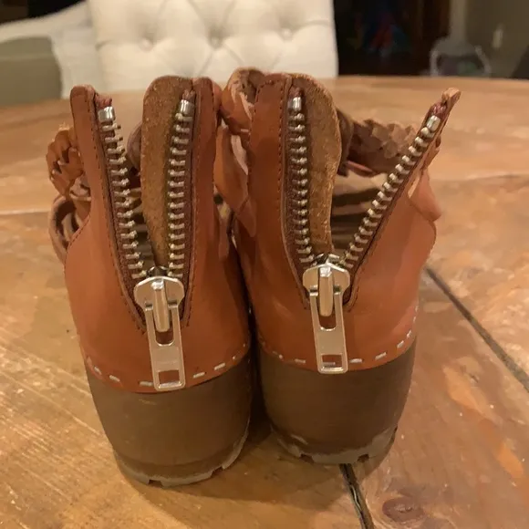 Swedish Hasbeens Gladiator Sandals 10