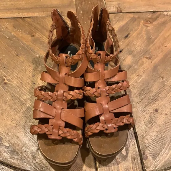Swedish Hasbeens Gladiator Sandals 10