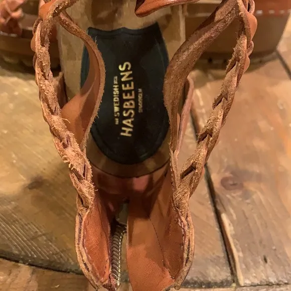 Swedish Hasbeens Gladiator Sandals 10