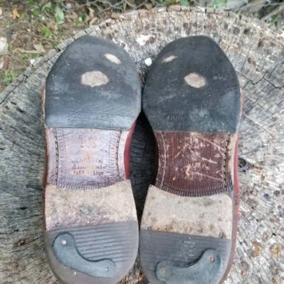 Sz 11 Johnston And Murphy Wingtip Dress Shoes