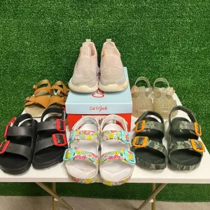 Target cat &amp; jack shoe lots sandals size 9 and sneakers size 10
