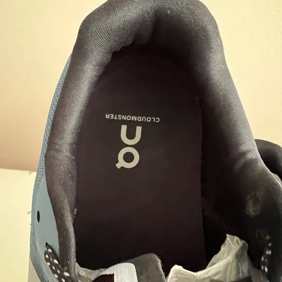Teal and Black Running Shoes