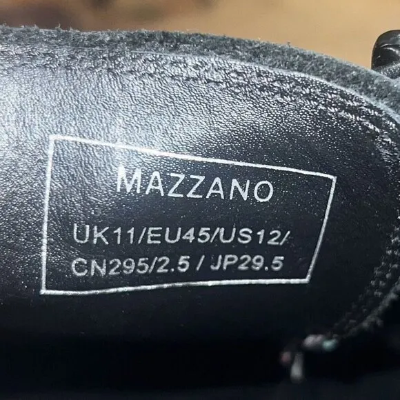 Ted Baker Mazzano Double Monk Strap Dress Shoes Mens Size 12 Black‎ Leather