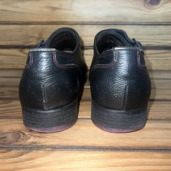 Ted Baker Mazzano Double Monk Strap Dress Shoes Mens Size 12 Black‎ Leather