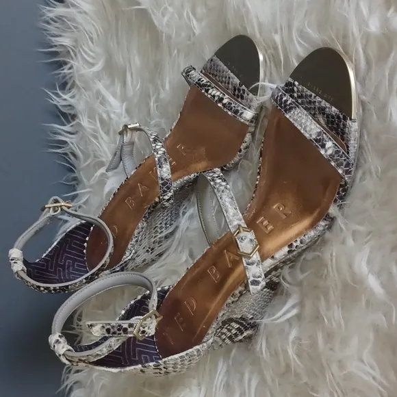 Ted Baker wedge sandals