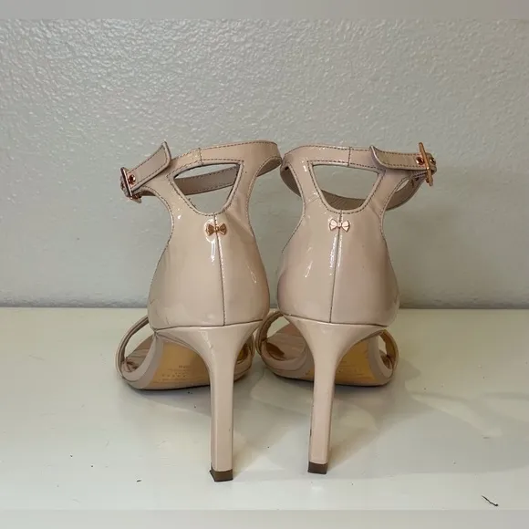 Ted Baker Women's Sharlot Ankle Strap Sandals Heels in Lifjt Pink Size 8.5