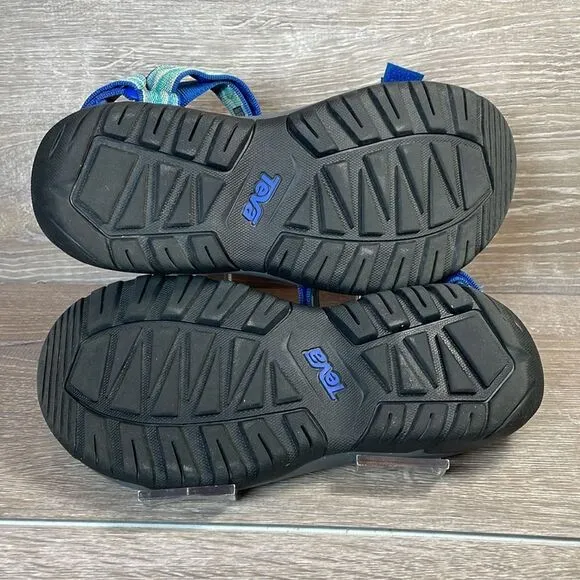 Teva Hurricane XLT2 Women’s Sz 7 Blue Lago Adjustable Hook &amp; Loop Hiking Sandals