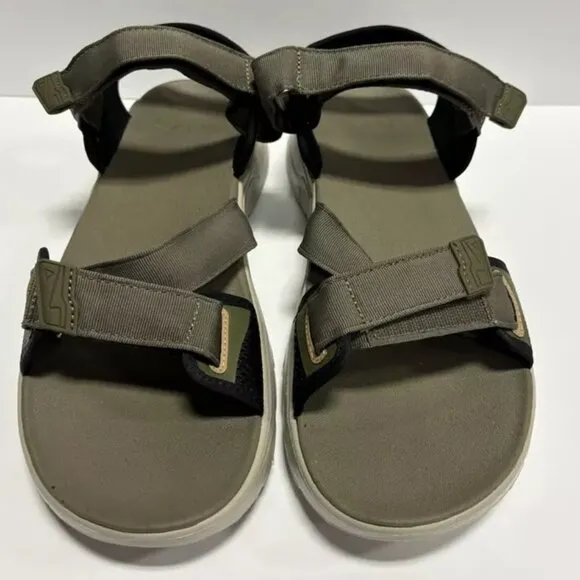 Teva Men’s Zymic Strappy Sandals Dark Green, Size 10 M