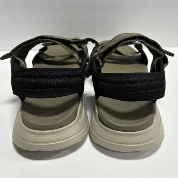 Teva Men’s Zymic Strappy Sandals Dark Green, Size 10 M