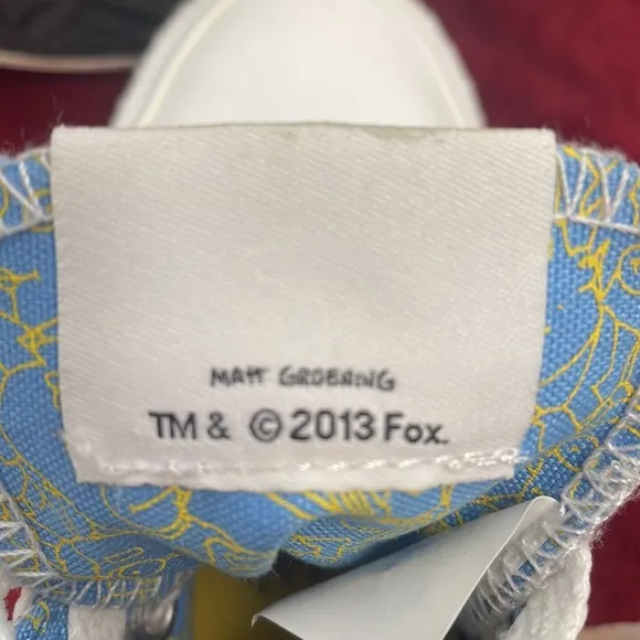 ⭐️The Simpsons⭐️Converse Chuck Taylor All Star Unisex Sneaker Shoes Kids Size 11