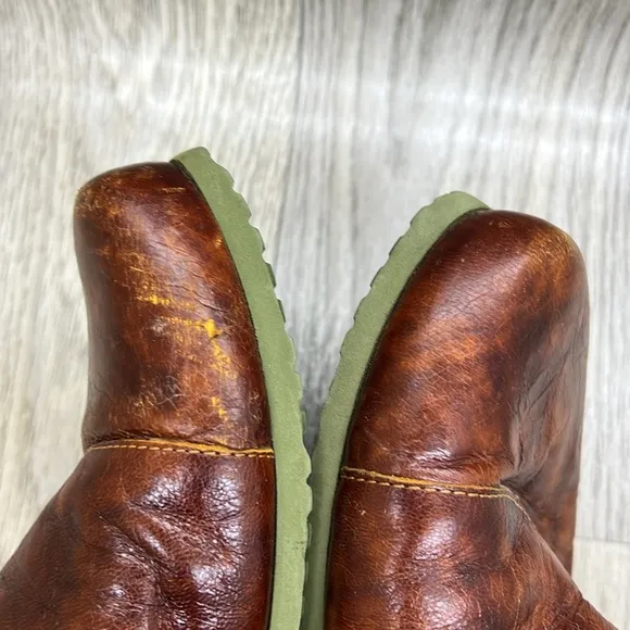 THINK! Slip on Leather Mules