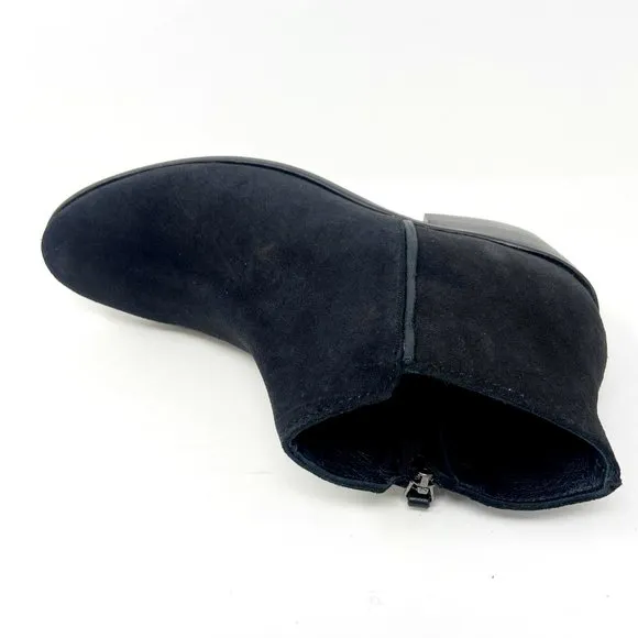 Thursday Boot Co Womens Black Suede Downtown Handcrafted Bootie