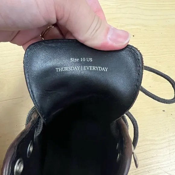 thursday boots diplomat moc toe