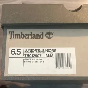 Timberland Black Nubuck Boots