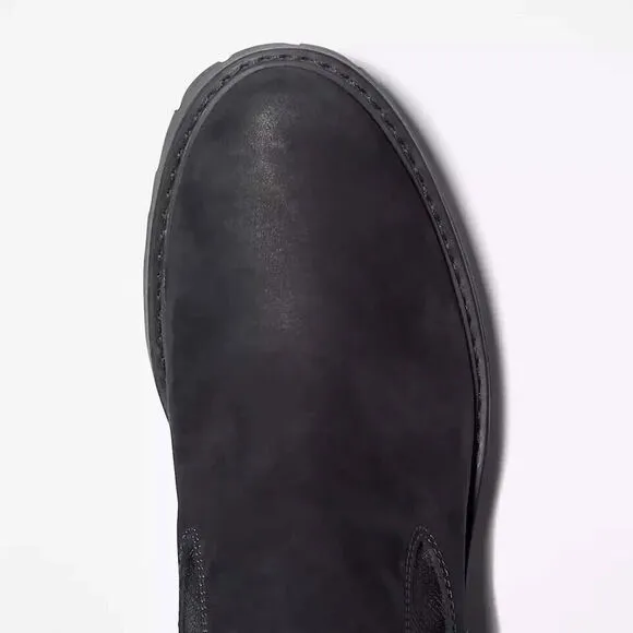 Timberland Courmayeur Valley TB-0A1J66-015 Women's 11 Black Chelsea Boots TF5003