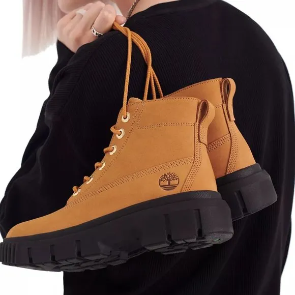 Timberland Greyfield Wheat Nubuck Ankle Boots Bootie Shoes Flats Multi Size NEW