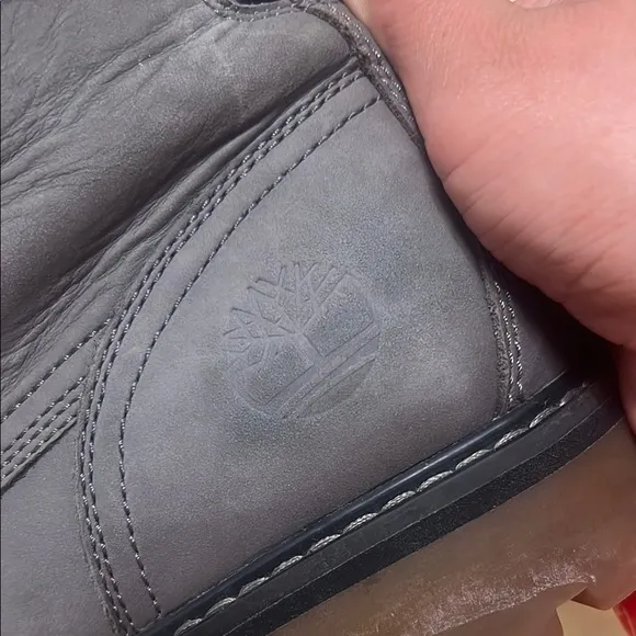 Timberland Men's Gray Lace-Up Boots