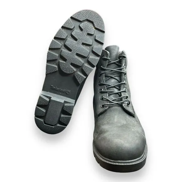 TIMBERLAND PREMIUM 6&quot; WATERPROOF BOOT BLACK NUBUCK TB010073-001 Size 11.5