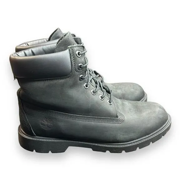 TIMBERLAND PREMIUM 6&quot; WATERPROOF BOOT BLACK NUBUCK TB010073-001 Size 11.5