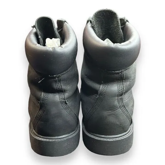 TIMBERLAND PREMIUM 6&quot; WATERPROOF BOOT BLACK NUBUCK TB010073-001 Size 11.5