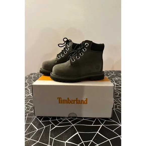 Timberland premium dark green toddler boots