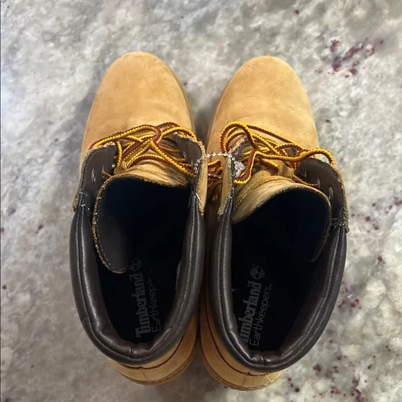 Timberland Women's Tan Wedge Boots