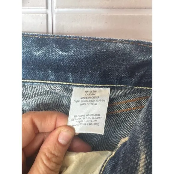 Tin Haul Jeans Women’s Size 27/L Bootcut Western Denim 10-004-0420-1030-BU