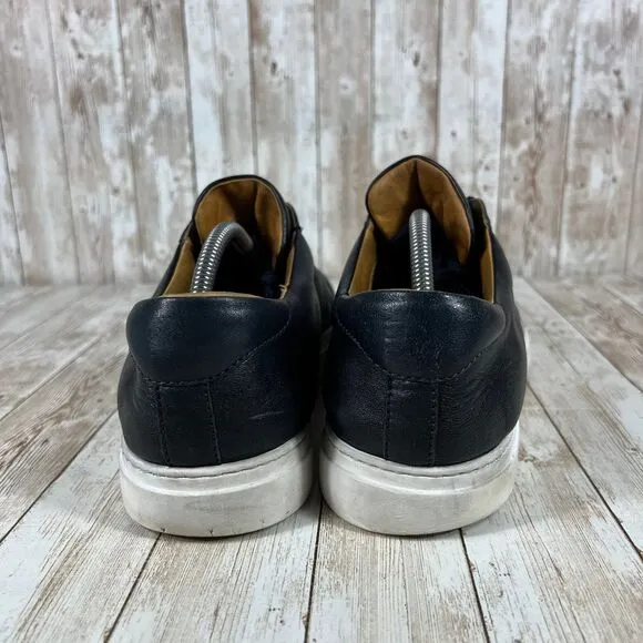 To boot me York‎ pacer sneaker navy blue leather casual mens 10.5