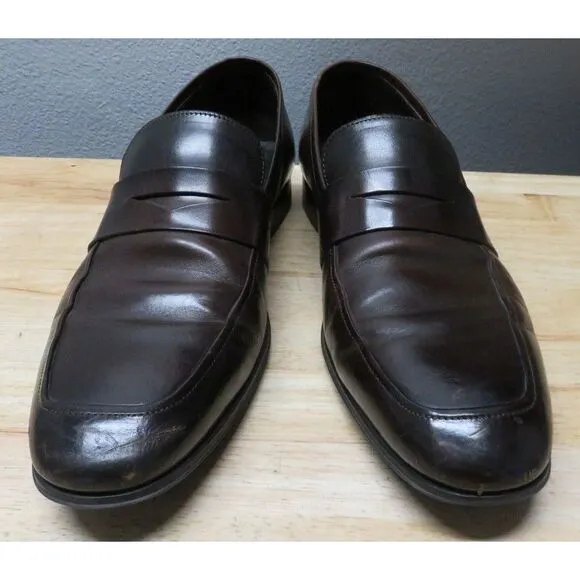 To Boot New‎ York Adam Derrick NYC Brown Leather Dress Shoes Mens  10.5 1/2 1929