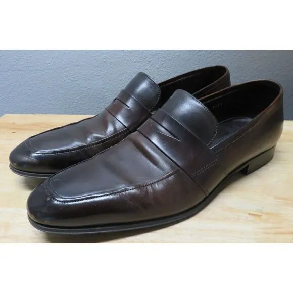 To Boot New‎ York Adam Derrick NYC Brown Leather Dress Shoes Mens  10.5 1/2 1929